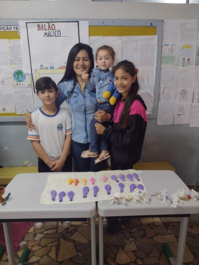 Escola LeocÃ¡dio JosÃ© Correia realizou a Feira de CiÃªncias com os Alunos do 5Âº ano